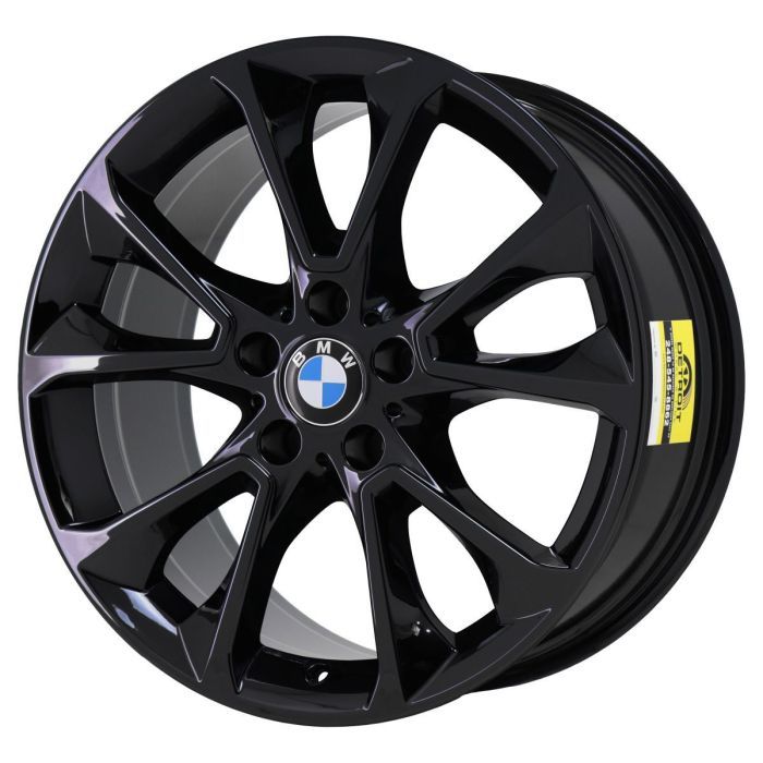BMW X5 Wheel Rim Gloss Black 86044 Stock Factory OEM Replacement