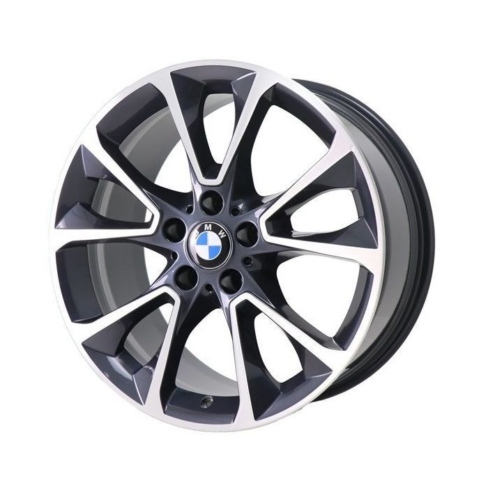 BMW X5 Wheel Rim Machined Grey 86044 Stock Factory OEM Replacement