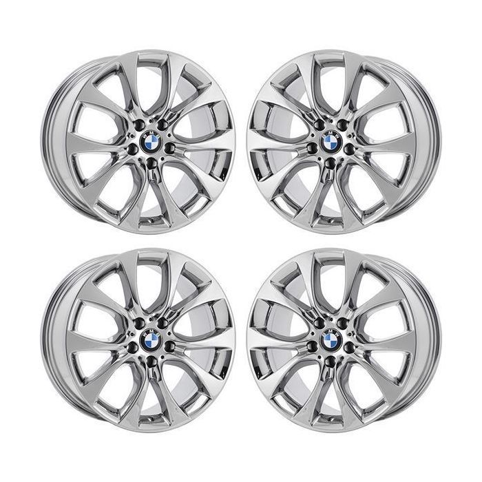 BMW X5 Wheel Rim PVD Bright Chrome 86045 Stock Factory OEM Replacement