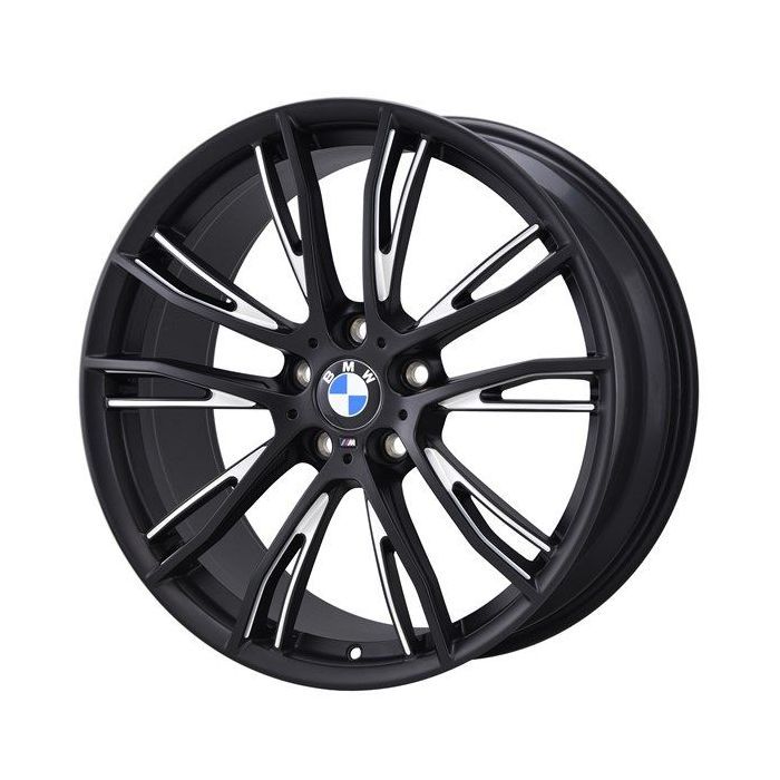 BMW 320i Wheel Rim Satin Black 86066 (R) Stock Factory OEM Replacement