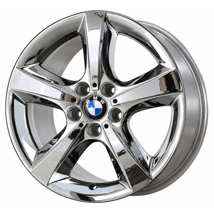BMW X5 Wheel Rim PVD Bright Chrome 71168 Stock Factory OEM Replacement