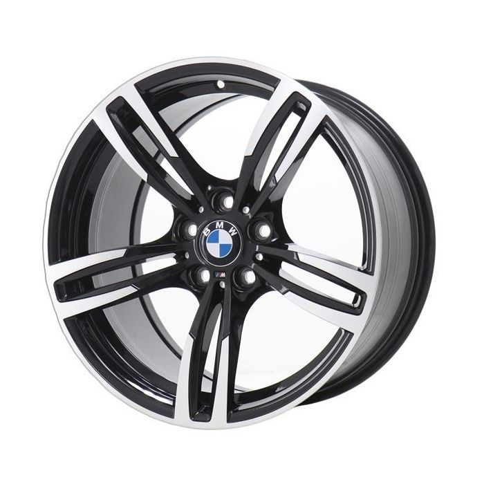 BMW M2 Wheel Rim Machined Black 86095 (R) Stock Factory OEM Replacement