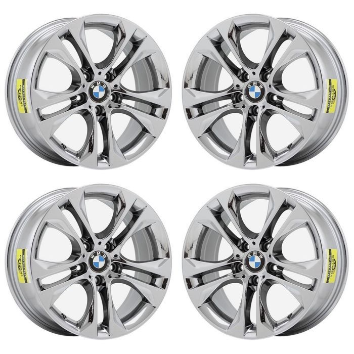 BMW X3 Wheel Rim PVD Bright Chrome 86099 Stock Factory OEM Replacement
