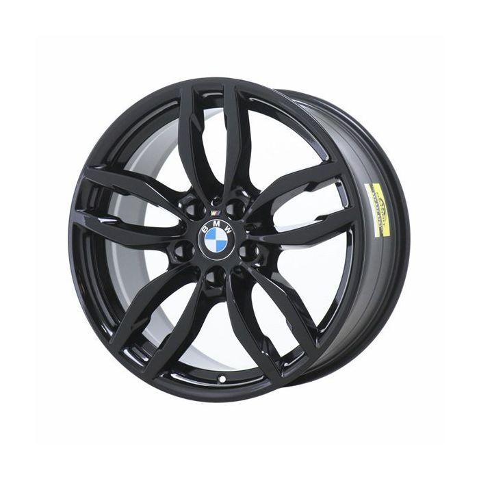 BMW X3 Wheel Rim Gloss Black 86101 (F) Stock Factory OEM Replacement