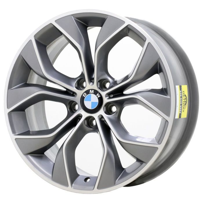 BMW X3 Wheel Rim Machined Grey 86103 Stock Factory OEM Replacement