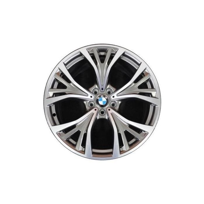 BMW X5 Wheel Rim Machined Grey 86112 (R) Stock Factory OEM Replacement