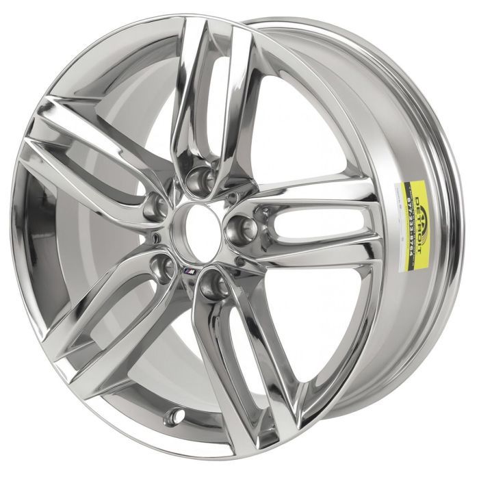 BMW 228i Wheel Rim PVD Bright Chrome 86127 (F) Stock Factory OEM Replacement