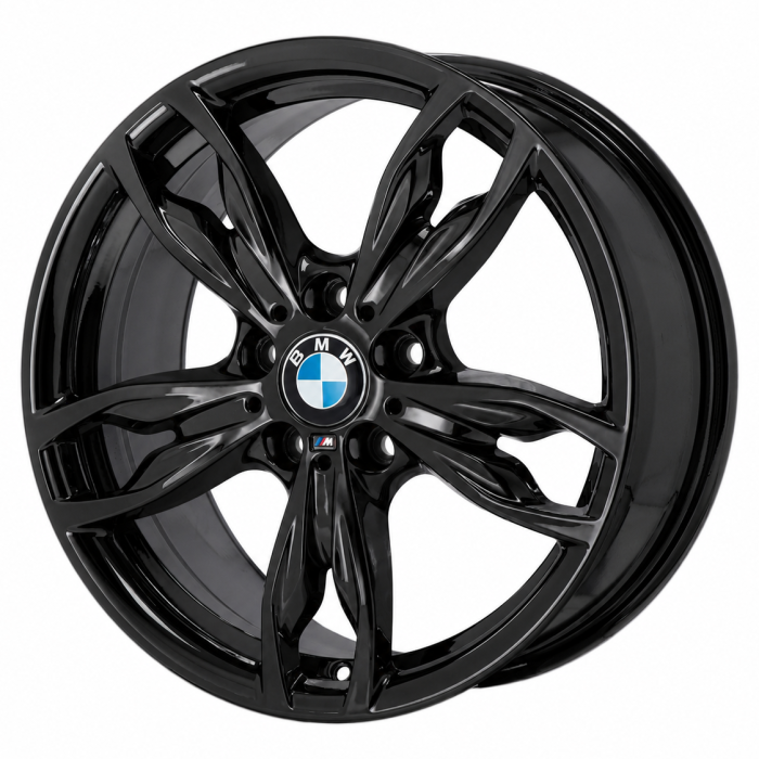 BMW 228i Wheel Rim Gloss Black 86128 (F) Stock Factory OEM Replacement
