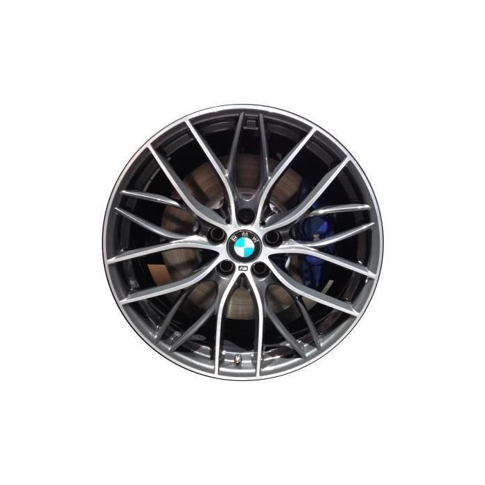 BMW 228i Wheel Rim Machined Grey 86140 Stock Factory OEM Replacement