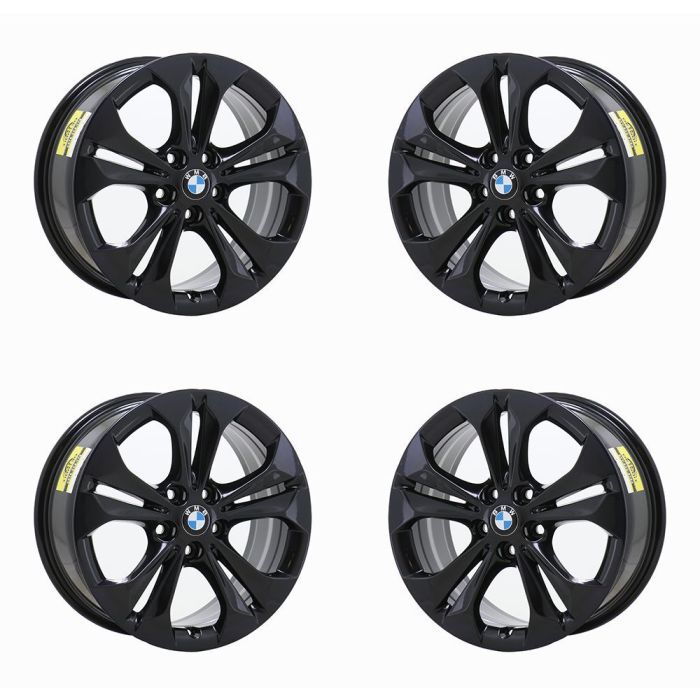 BMW X1 Exchange Wheels Set of 4-Exchange Rims Set of 4 Gloss Black 86212