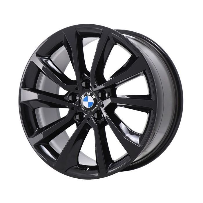 BMW X6 Wheel Rim Gloss Black 86260 (F) Stock Factory OEM Replacement