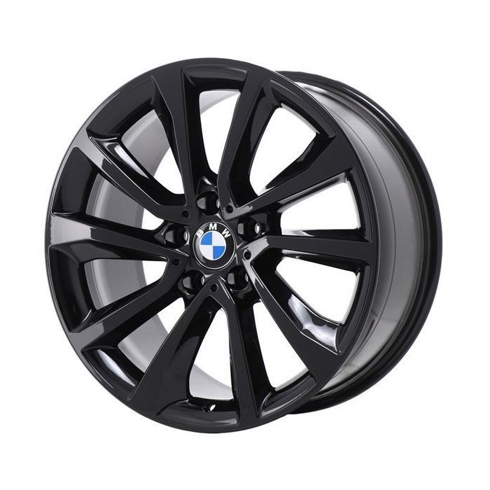 BMW X6 Wheel Rim Gloss Black 86259 (R) Stock Factory OEM Replacement