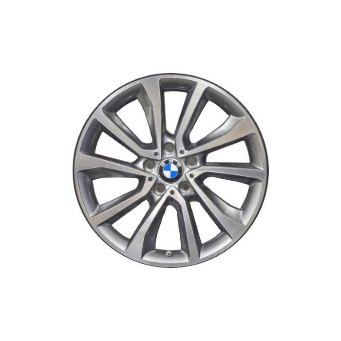 BMW X6 Wheel Rim Machined Grey 86259 (R) Stock Factory OEM Replacement