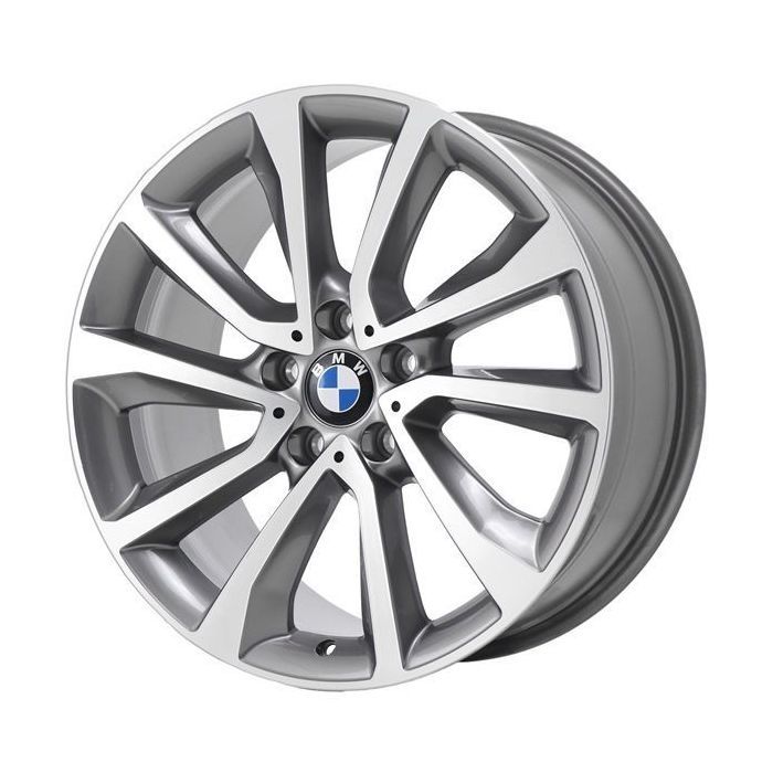 BMW X6 Wheel Rim Machined Grey 86260 (F) Stock Factory OEM Replacement