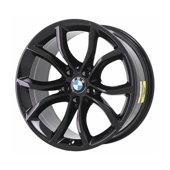 BMW X6 Wheel Rim Gloss Black 86261 (R) Stock Factory OEM Replacement