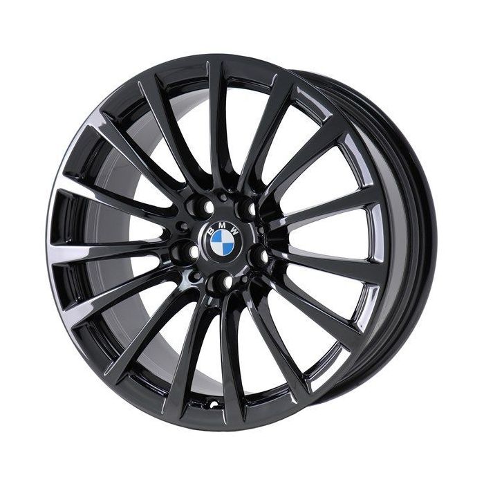 BMW 530i Wheel Rim PVD Black Chrome 86274 Stock Factory OEM Replacement