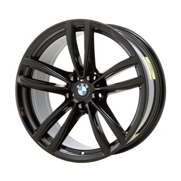 BMW 640i Wheel Rim Gloss Black 86275 Stock Factory OEM Replacement