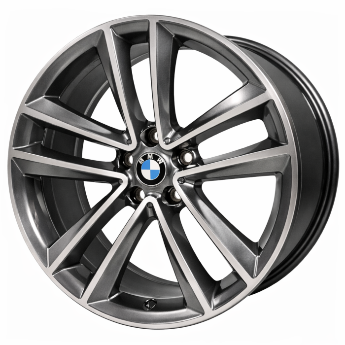 BMW 640i Wheel Rim Machined Grey 86279 (R) Stock Factory OEM Replacement