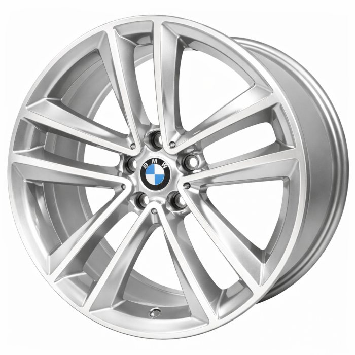 BMW 640i Wheel Rim Machined Silver 86276 Stock Factory OEM Replacement