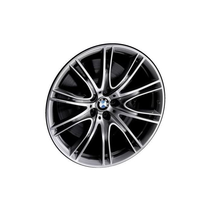 BMW 640i Wheel Rim Machined Grey 86282 (F) Stock Factory OEM Replacement