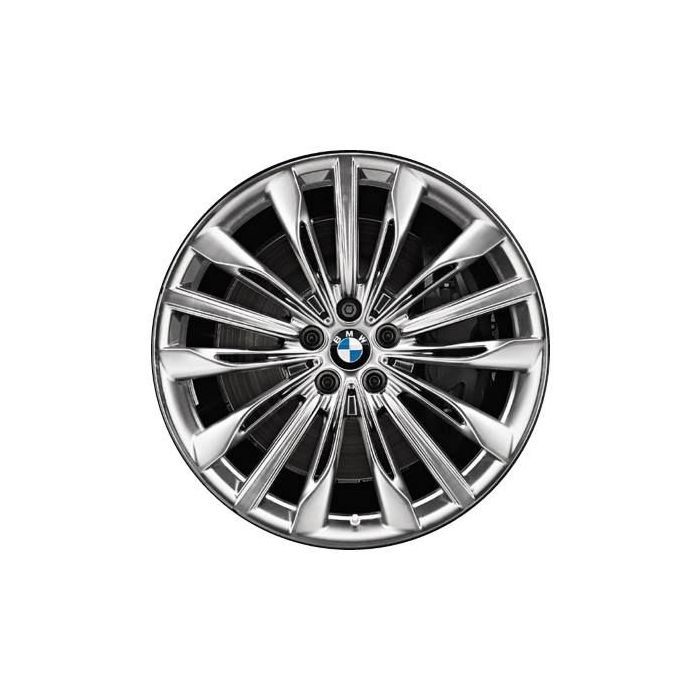 BMW 640i GT Wheel Rim Polished 86287 (R) Stock Factory OEM Replacement