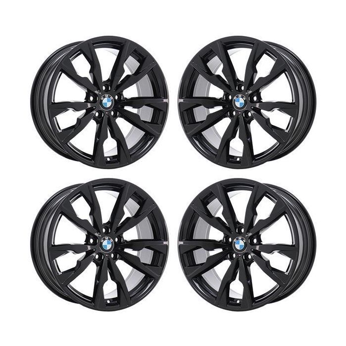 BMW X3 Exchange Wheels Set of 4-Exchange Rims Set of 4 Gloss Black 86313 (F)