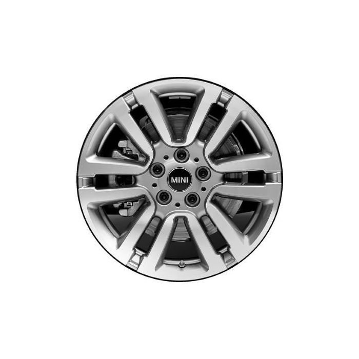 Mini Cooper Wheel Rim Machined Grey 86319 Stock Factory OEM Replacement