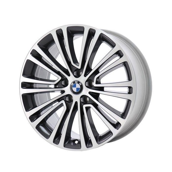 BMW 530e Wheel Rim Machined Grey 86326 Stock Factory OEM Replacement