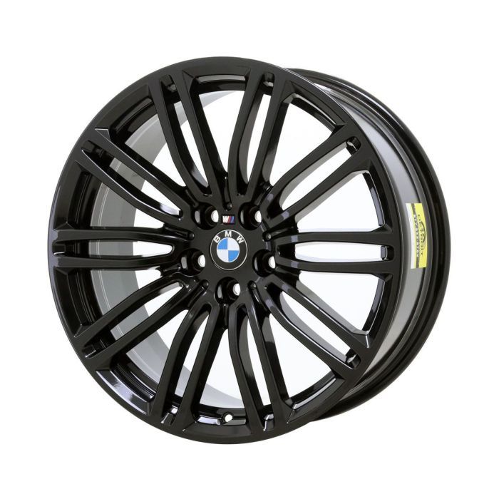 BMW 530e Wheel Rim Gloss Black 86328 (F) Stock Factory OEM Replacement