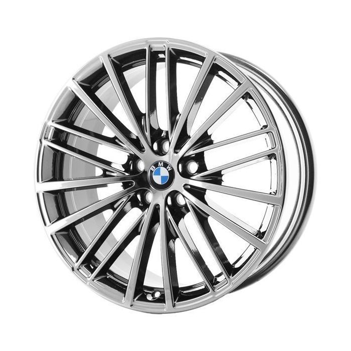 BMW 530e Wheel Rim PVD Bright Chrome 86331 (F) Stock Factory OEM Replacement