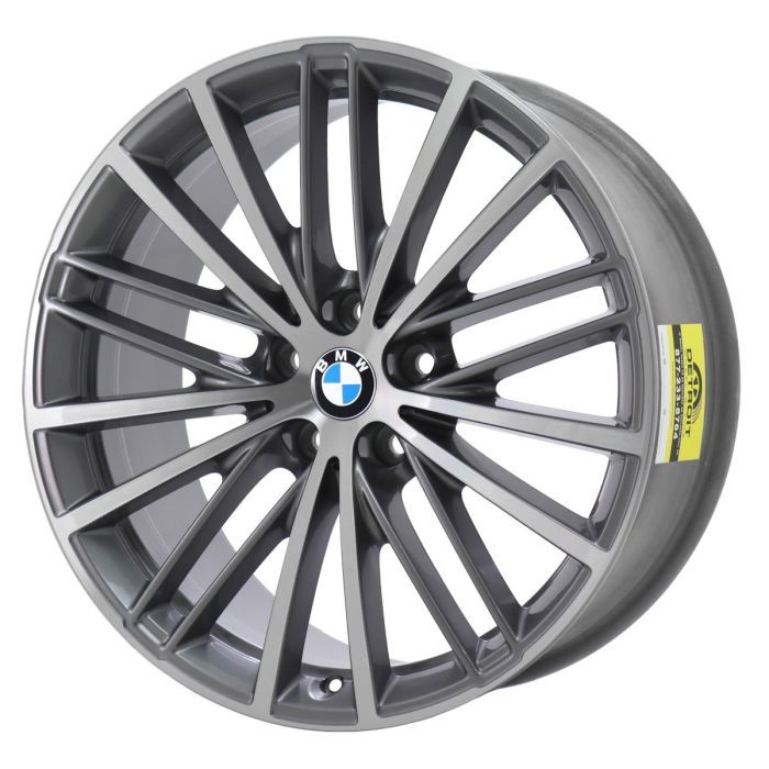 BMW 530e Wheel Rim Machined Grey 86334 (R) Stock Factory OEM Replacement