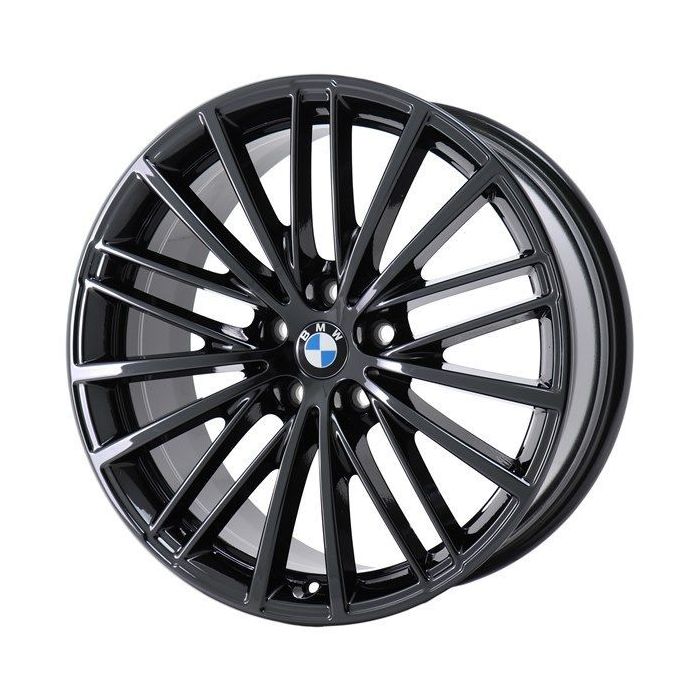 BMW 530e Wheel Rim PVD Black Chrome 86331 (F) Stock Factory OEM Replacement