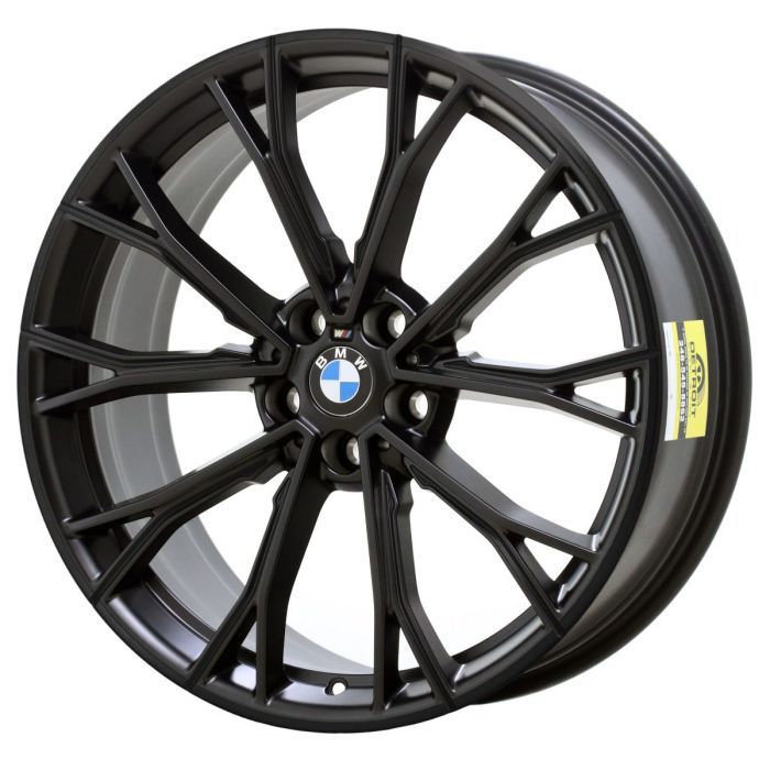 BMW 530e Wheel Rim Gloss Black 86338 (F) Stock Factory OEM Replacement