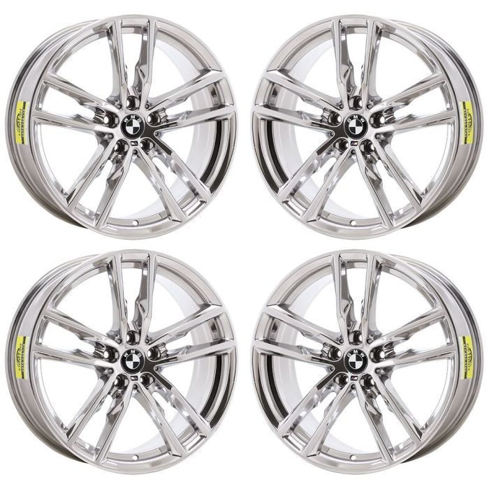 BMW X3 Wheel Rim PVD Bright Chrome 86350 Stock Factory OEM Replacement