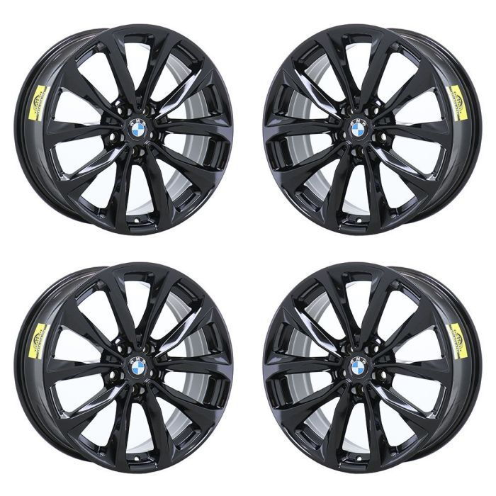 BMW X3 Exchange Wheels Set of 4-Exchange Rims Set of 4 Gloss Black 86351