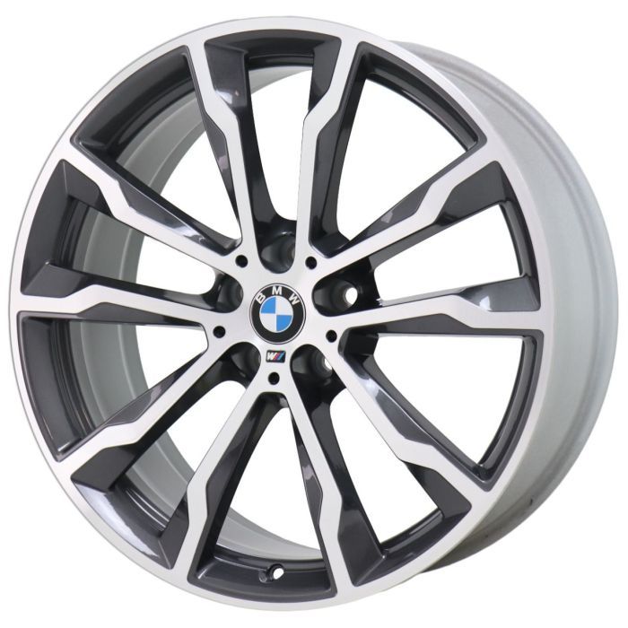 BMW X3 Wheel Rim Machined Grey 86361 (R) Stock Factory OEM Replacement