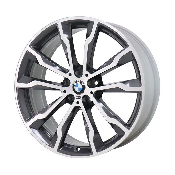 BMW X3 Wheel Rim Machined Grey 86357 (F) Stock Factory OEM Replacement