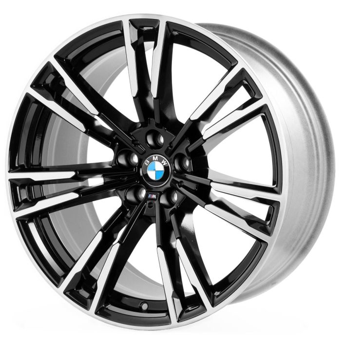 BMW M5 Wheel Rim Machined Black 86388 (F) Stock Factory OEM Replacement