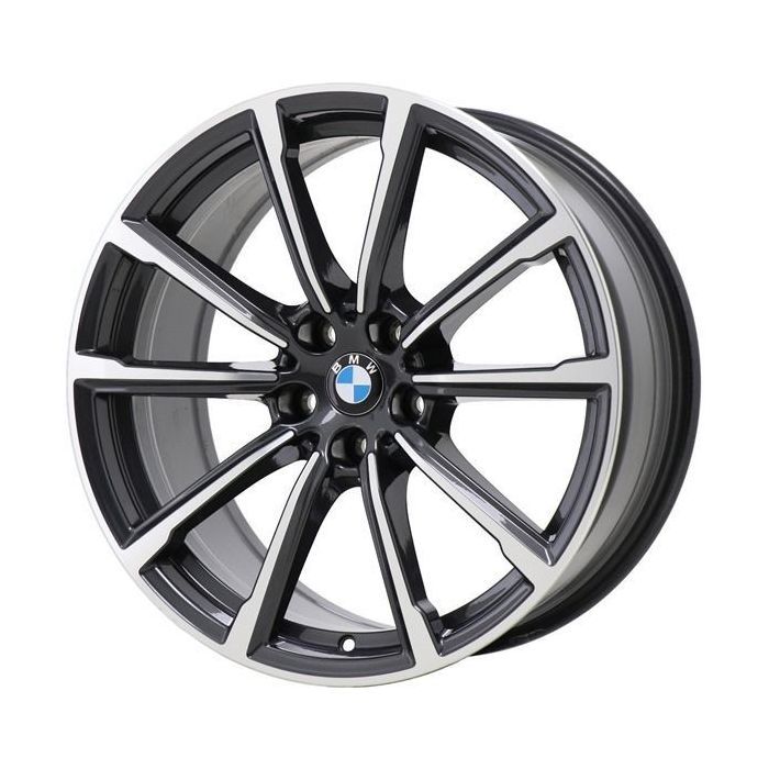 BMW 640i Wheel Rim Machined Grey 86409 (F) Stock Factory OEM Replacement