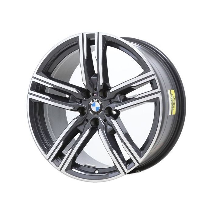 BMW 840i Wheel Rim Machined Grey 86417 Stock Factory OEM Replacement