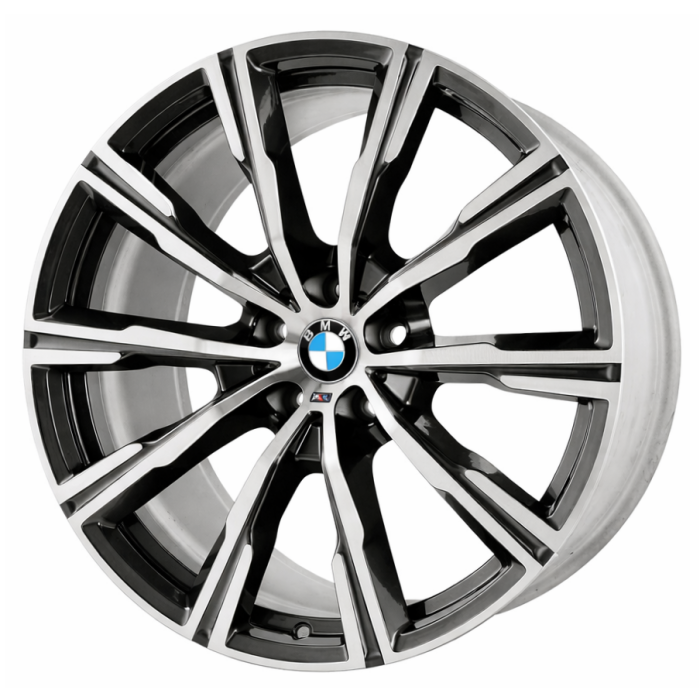 BMW X5 Wheel Rim Machined Grey 86461 (F) Stock Factory OEM Replacement