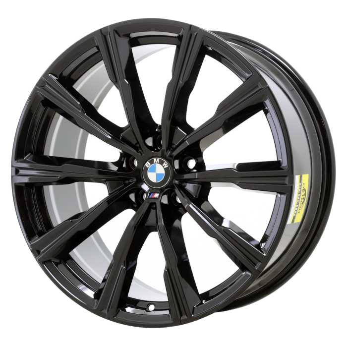BMW X5 Wheel Rim Gloss Black 86461 (F) Stock Factory OEM Replacement