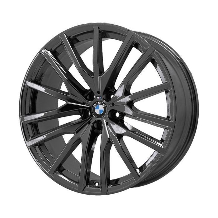BMW X5 Wheel Rim PVD Black Chrome 86471 (F) Stock Factory OEM Replacement