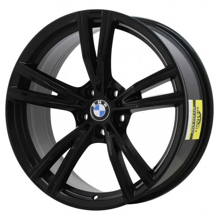BMW 330e Wheel Rim Gloss Black 86501 Stock Factory OEM Replacement