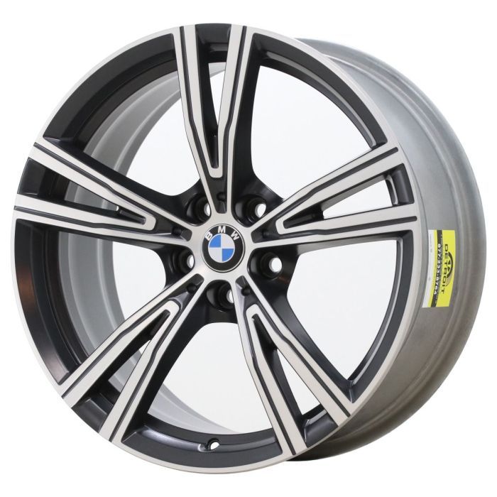 BMW 330e Wheel Rim Machined Grey 86501 Stock Factory OEM Replacement