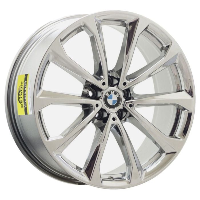 BMW X7 Wheel Rim PVD BRIGHT CHROME 86530 Stock Factory OEM Replacement