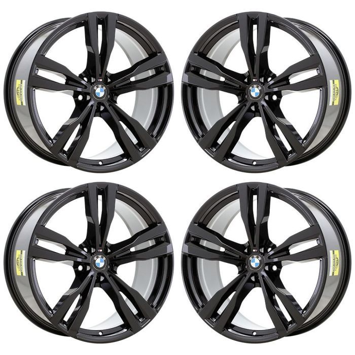 BMW X7 Exchange Wheels Set of 4-Exchange Rims Set of 4 Gloss Black 86531