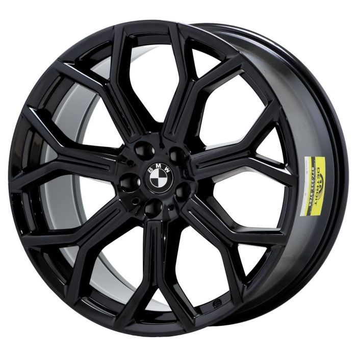 BMW X7 Wheel Rim Gloss Black 86533 Stock Factory OEM Replacement