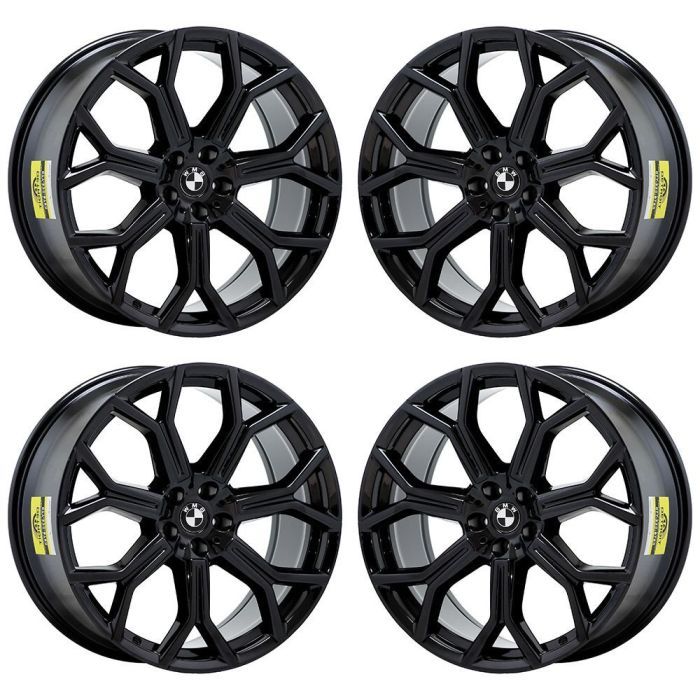 BMW X7 Exchange Wheels Set of 4-Exchange Rims Set of 4 Gloss Black 86533
