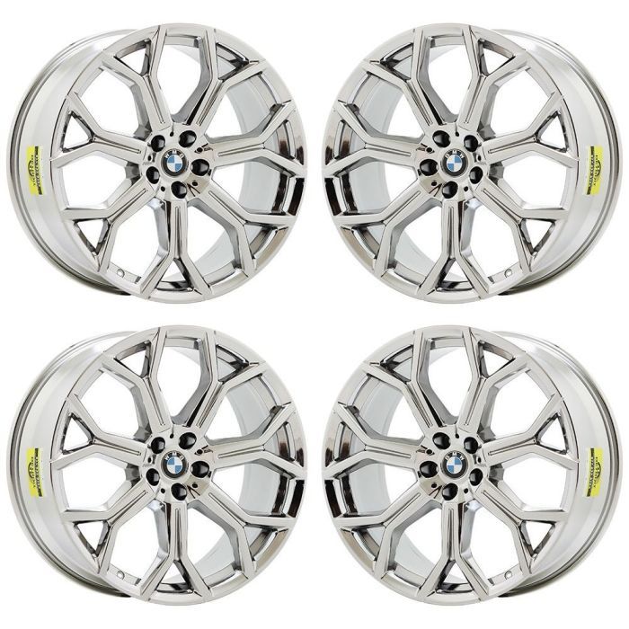 BMW X7 Wheel Rim PVD Bright Chrome 86533 Stock Factory OEM Replacement